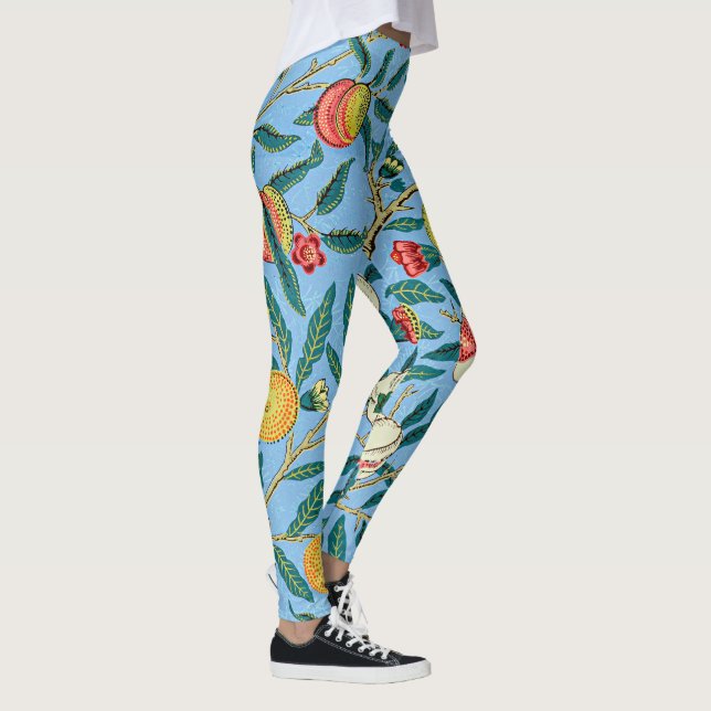 Morris - Four Fruits, popular pattern, Leggings (Right)