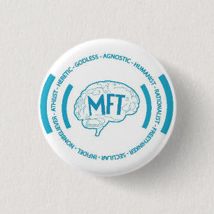 Morris Freethinkers 3 Cm Round Badge