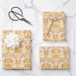 Morris Golden Bough: Classic Botanical Elegance Wrapping Paper Sheet