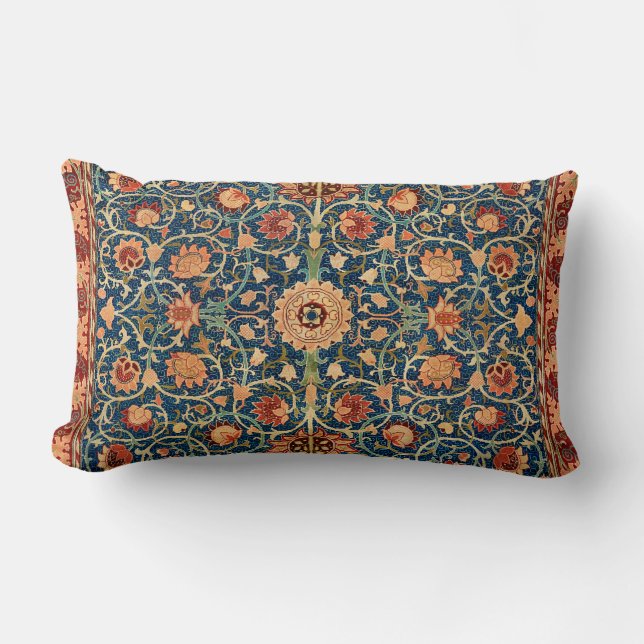 Morris - Holland Park, vintage design, Lumbar Cushion (Front)