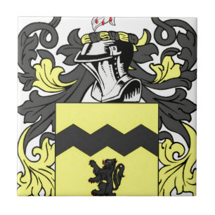 Morris (Irish) Coat of Arms Tile