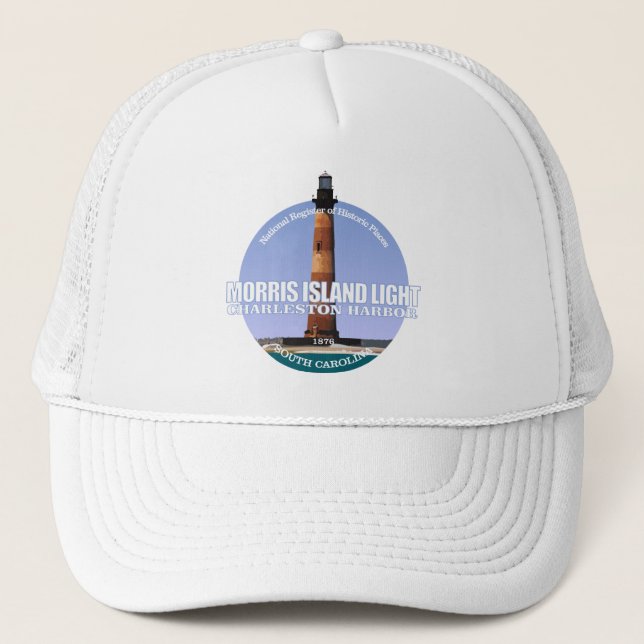 Morris Island Light Trucker Hat (Front)
