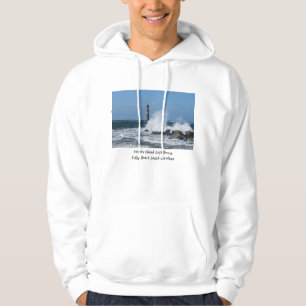 Morris Island Lighthouse Splash Hoodie
