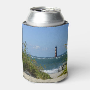 Morris Island Lighthouse Walkway Can Cooler
