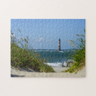 Morris Island Lighthouse Walkway Jigsaw Puzzle