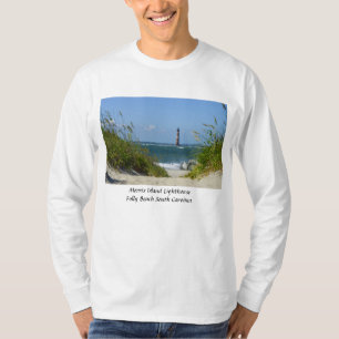 Morris Island Lighthouse Walkway T-Shirt