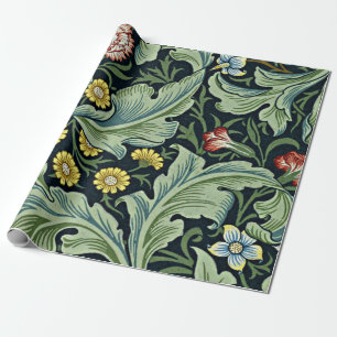 Morris - Leicester, popular vintage pattern, Wrapping Paper