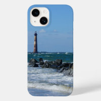Morris Lighthouse Folly Beach iPhone Case