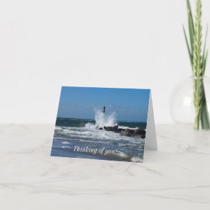 Morris Lighthouse Splash Thinking Of You Card