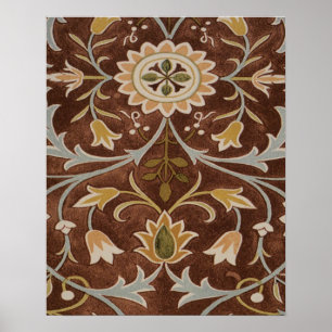 Morris Little Flower Art Nouveau Detail Poster