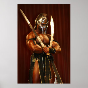 Morris Mendez as The Gladiator Poster