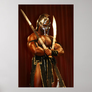 Morris Mendez as The Gladiator Poster