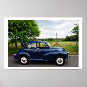 Morris Minor 1000 Poster