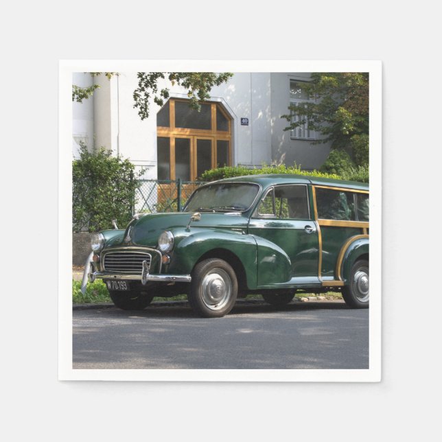 Morris Minor 1000 Traveller Napkin (Front)