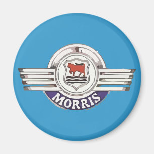 Morris Minor Car Classic Vintage Hiking Duck Magnet