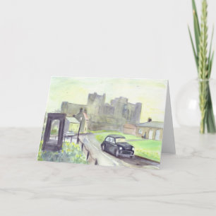 Morris Minor card