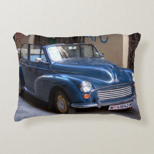 Morris Minor Convertible Tourer Decorative Cushion