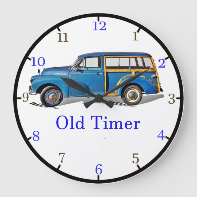 Morris Minor Wall Clock (Front)