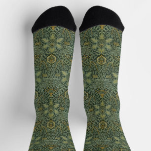 Morris Persian Elegance: The Ispahan Carpet Rug Socks
