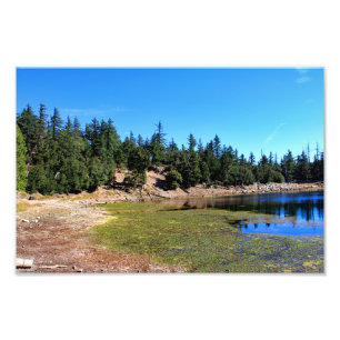 Morris Reservoir And Crystal Lake Photo Print
