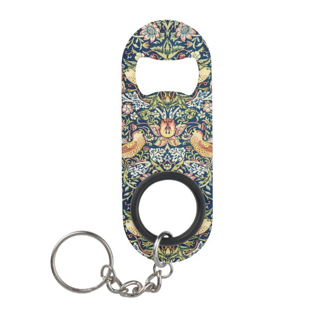 Morris - Strawberry Thief Bird & Floral Pattern (Front)