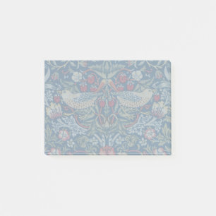 Morris Strawberry Thief Classic Indigo Blue Fine Post-it Notes