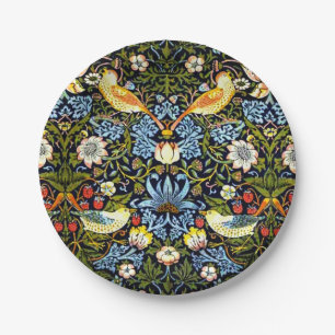 Morris - Strawberry Thief Paper Plate