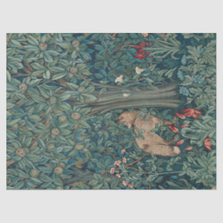 Morris Tapestry Fox Tissue Paper