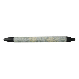 Morris Vine & Jasmine Garden Flower Classic Black Ink Pen