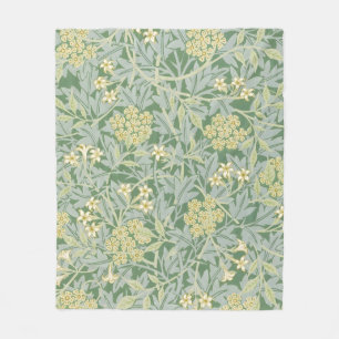 Morris Vine & Jasmine Garden Flower Classic Fleece Blanket