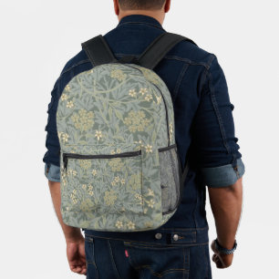 Morris Vine & Jasmine Garden Flower Classic Printed Backpack
