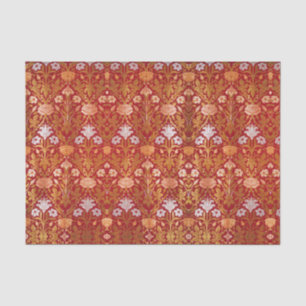 Morris - Vintage 1893 Rose & Lily Flower Pattern Tissue Paper