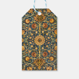 Morris  Vintage Holland Park carpet Pattern Gift Tags