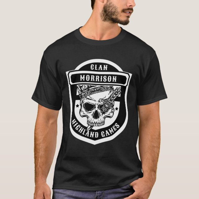 Morrison Scottish Clan Games T-Shirt (Front)