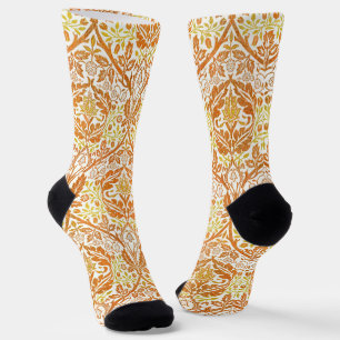 Morris's Golden Bough Foliage & Tendrils Pattern Socks