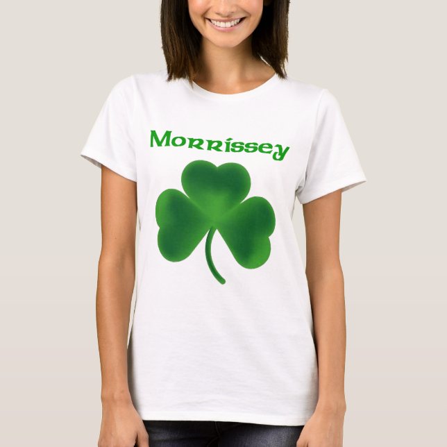 Morrissey Shamrock T-Shirt (Front)