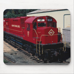 Morristown and Erie Alcos, No. 17 and No. 16, Morr Mouse Pad