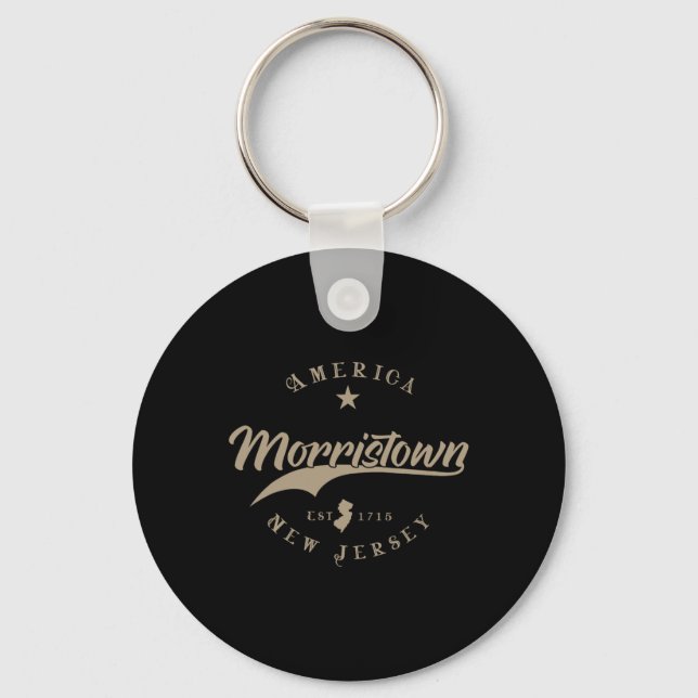 Morristown New Jersey  Key Ring (Front)