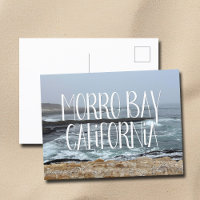 Morro Bay California Ocean Waves Photography