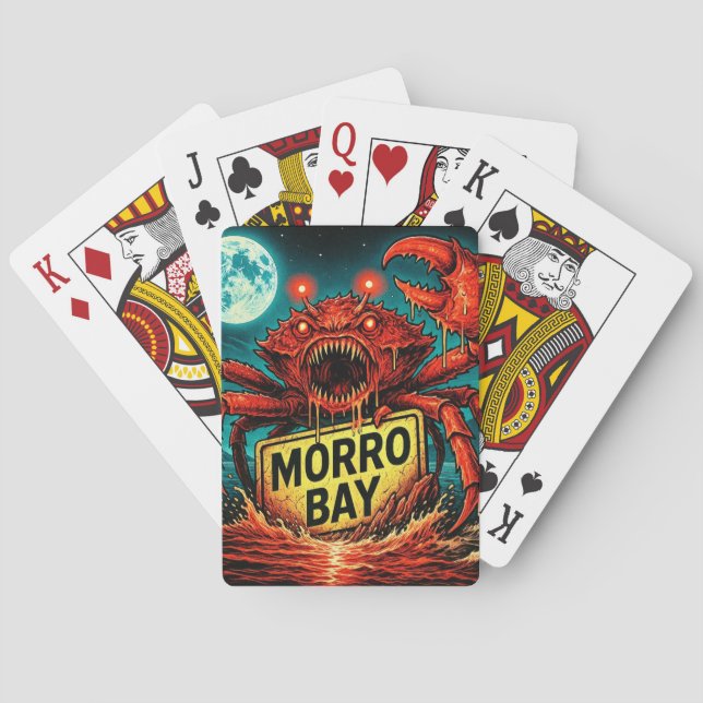 MORRO BAY, CALIFORNIA PLAYING CARDS. CARDS (Back)