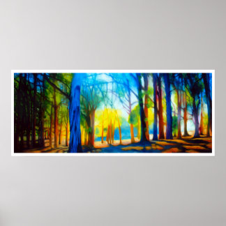 Morro Bay Eucalyptus Grove I Poster