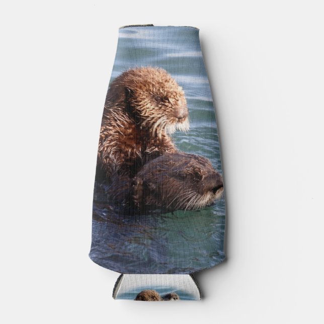 Morro Bay Otters Can Cooler (Front)