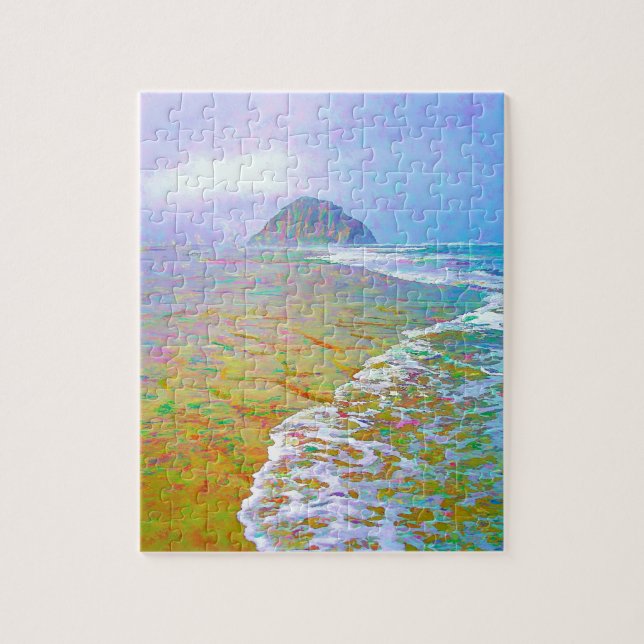 Morro Bay Painting Jigsaw Puzzle (Vertical)