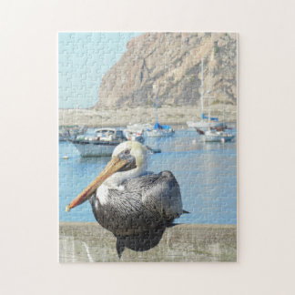 Morro Bay Pelican Jigsaw Puzzle