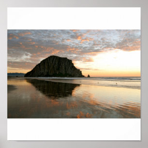 Morro Bay Rock Poster
