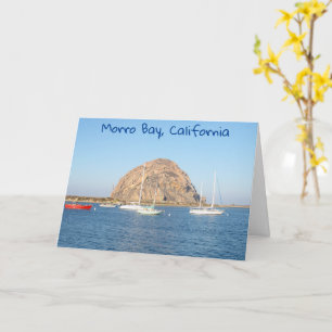 Morro Rock, California Card