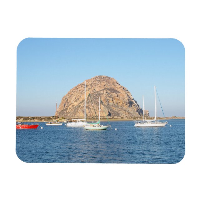Morro Rock, California Magnet (Horizontal)