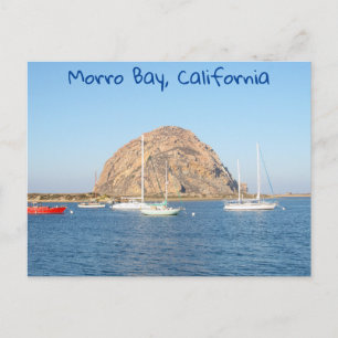 Morro Rock, California Postcard