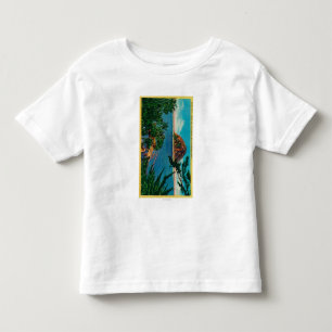 Morro Rock in San Luis Obispo County Toddler T-Shirt