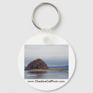 Morro Rock Morro Bay California Products Key Ring